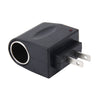 6W Vehicle Power Inverters 220V AC/DC to 12V DC with Car Cigarette Lighter Socket Adapter Converter Vehicle Amplifier Power Output: DC 12V 500mA(US Plug), 12V 500mA(US Plug)