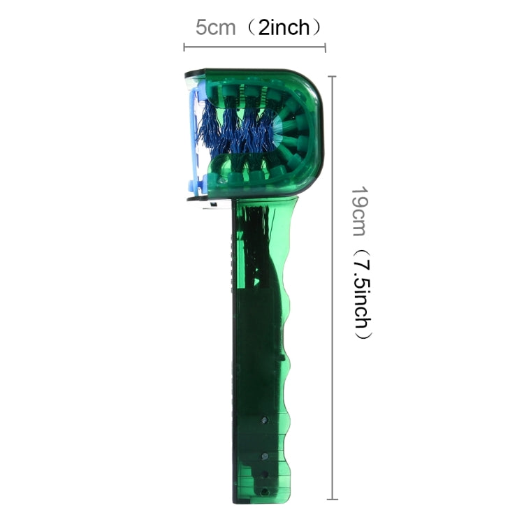 CYLION Multifunctional Quick Wash Brushes Tool kits Chain Cleaner for Bicycle, 5