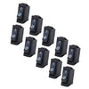 10 PCS Car Auto Universal DIY 2 Pin Boat Cap OFF- ON Push Button, 2 Pin Boat Cap