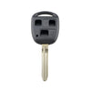 For TOYOTA Car Keys Replacement 3 Buttons Car Key Case with Key Blade, 3 Buttons