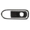Car Carbon Fiber Front Passenger Seat Armrest Box Switch Decorative Sticker for Volkswagen Touareg, Front Passenger Seat Armrest Box Switch