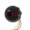 B3612 DC 0-100V IP67 Universal Car / RV / Boat Modified Digital Voltmeter with Cable, Cable Length: 18cm, B3612 Voltmeter