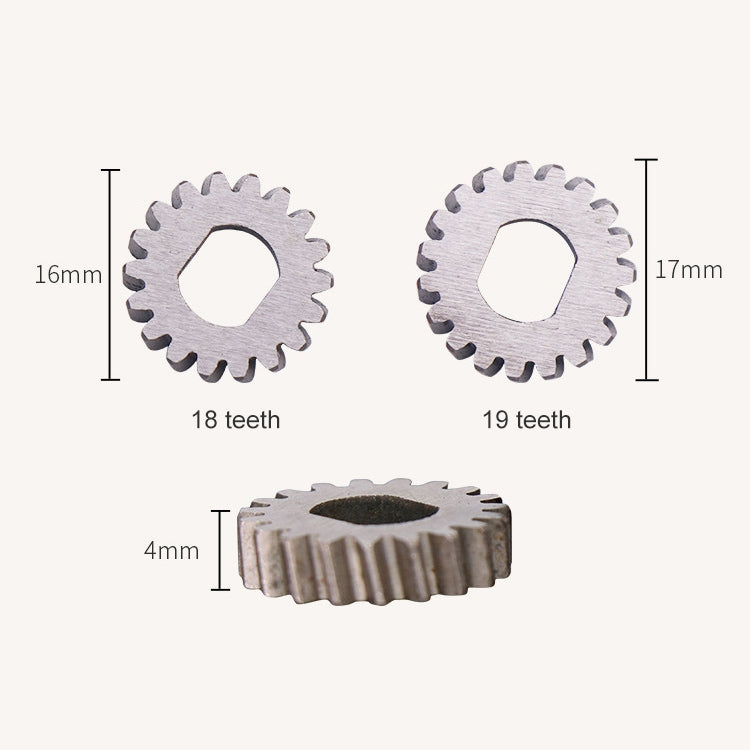 Car Sunroof Motor Gear for Mercedes-Benz W204/W212/W221/W164 / BMW F10/F02/E90/E70, 19 Teeth, 19 Teeth