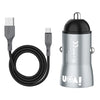 IVON CC39 18W 3.1A QC 3.0 USB Car Charger + 1m USB to USB-C / Type-C Fast Charge Data Cable Set, USB-C / Type-C