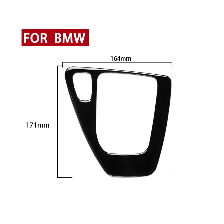 For BMW 3 Series E90/E92 2005-2012 Car Gear Panel Decoration Sticker, Left Drive, Car Gear Panel, Left Drive