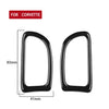 For Chevrolet Corvette C7 2014-2019 Car Dashboard Defogging Vent Decorative Sticker, Left Drive, Dashboard Defogging Vent