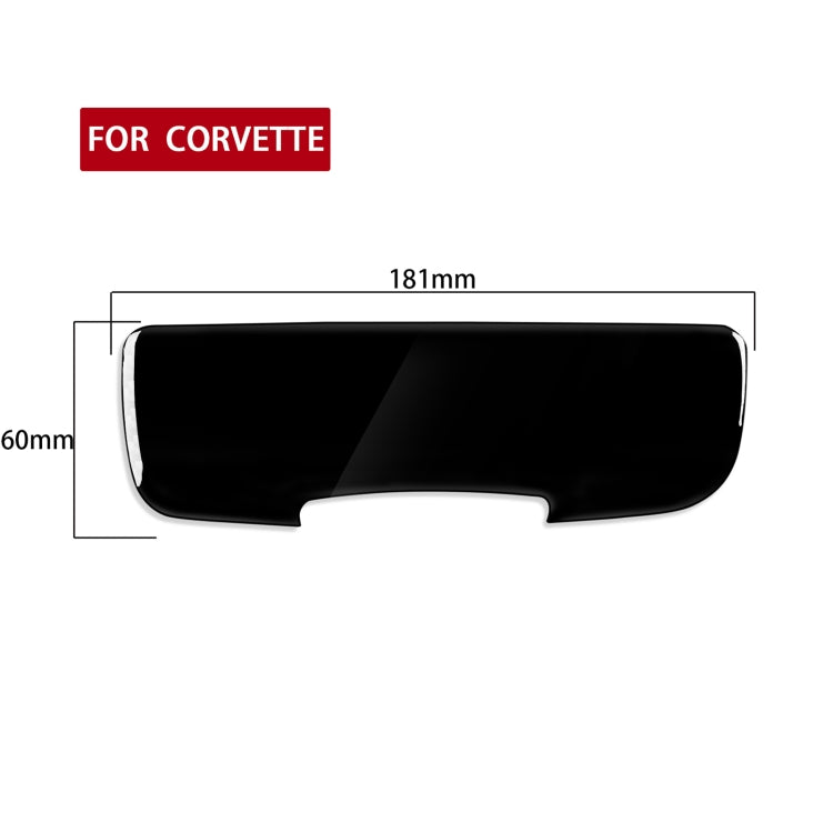 For Chevrolet Corvette C5 1998-2004 Car Charging Panel Decorative Sticker, Left Drive, Charging Panel