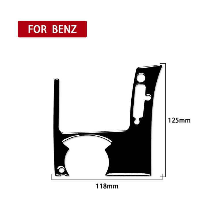 For Mercedes-Benz E-Class W210 1996-2002 Car Driver Side Air Outlet Decorative Sticker, Left Drive, Driver Side Air Outlet, Left Drive