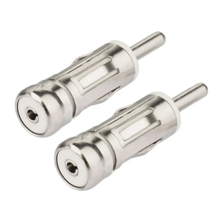 10pcs Car Vehicles Radio Stereo Aerial Antenna Mast Male Adapter DIN Connector Plug, DIN Connector Plug
