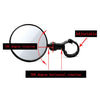 Universal 360 Rotate Adjustable Bicycle Rearview Handlebar Wide-angle Convex Mirror Cycling Rear View Mirror, View Mirror