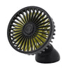 F403 Portable Car Center Console Sucker Electric Cooling Fan with Aromatherapy, F403