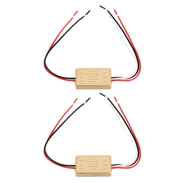 2 PCS LF-100C Car Brake Light Strobe, LF-100C