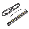 155mm DC12-24V / 2.2W Motorcycle LED Dynamic Blinker Side Lights Flowing Water Brake Lamp Turn Signal Light, Cable Length: 1m, 155mm