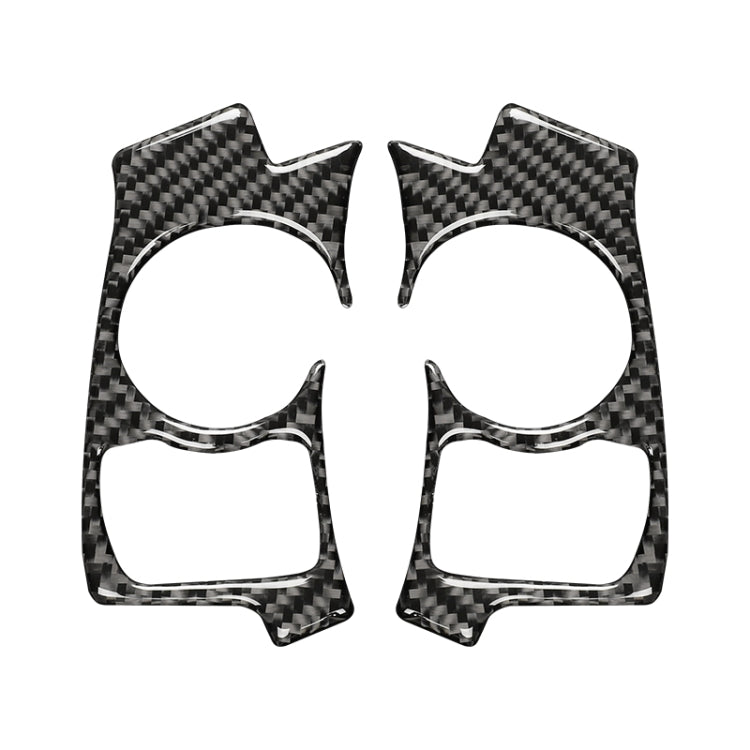 Car Carbon Fiber Steering Wheel Button Decorative Sticker for Lexus IS250 NX200 200t 300h 13-, Left Drive B Style, Steering Wheel Button B Style, Left Drive