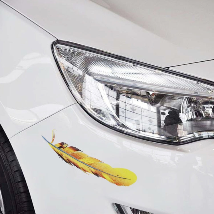 Feather Car Body Random Stickers