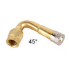 Balance Car Inflatable Nozzle Extension Rod Elbow Extension Nozzle, Angle: 45 Degree, 45 Degree