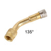 10 PCS Balance Car Inflatable Nozzle Extension Rod Elbow Extension Nozzle, Angle: 135 Degree, 135 Degree