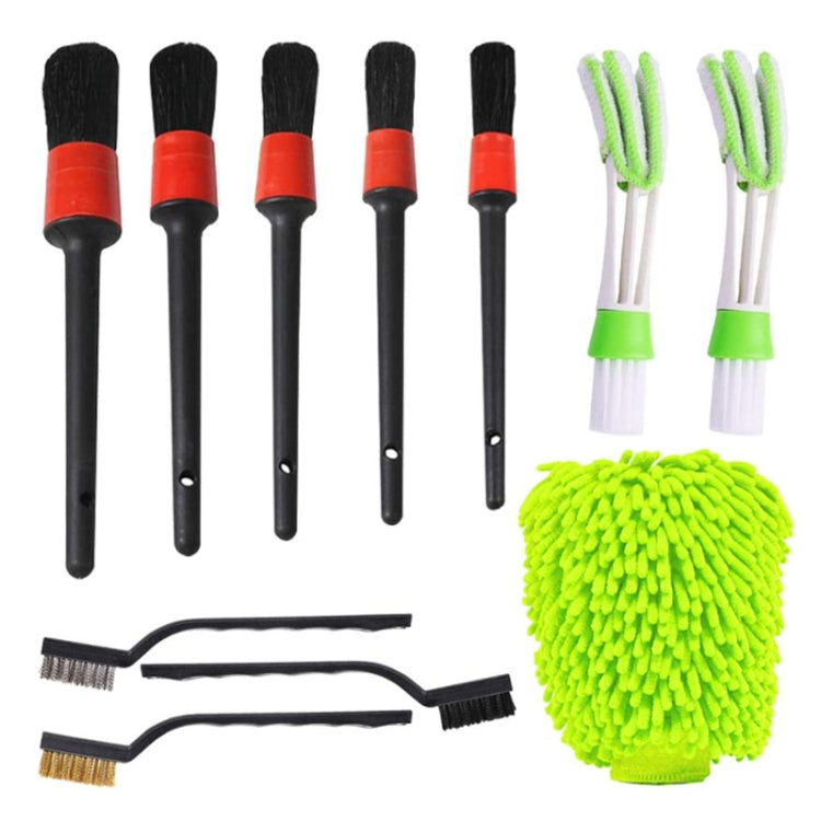 11 in 1 Car Wash Cleaning Brush Tools Set