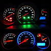 10 PCS B8.3 0.2W DC12V Wedge Instrument Panel COB LED Light Dashboard Gauge Cluster Indicator Lamp Bulb, B8.3 (Yellow Light), B8.3 (Blue Light), B8.3 (Green Light), B8.3 (Red Light), B8.3 (White Light)