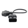 10Pin to 16Pin Car OBD2 Conversion Cable OBDII Diagnostic Adapter Cable for Opel, For Opel 10Pin