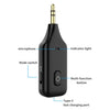 A60 3 in 1 Car Bluetooth Receiver Transmitter 3.5AUX Hands-free Call, A60