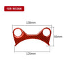 Car Carbon Fiber Manual Gear Panel Decorative Sticker for Nissan 370Z / Z34 2009-, Left and Right Drive Universal, Manual Gear Panel