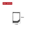 Carbon Fiber Car Gear Panel Decorative Sticker for Toyota Tundra 2014-2018, Left Right Driving Universal, Gear Panel