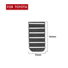 Carbon Fiber Car Armrest Box Slot Pad Decorative Sticker for Toyota Tundra 2014-2018, Left Right Driving Universal, Armrest Box Slot Pad