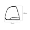 Carbon Fiber Car Instrument Left Air Outlet Decorative Sticker for Dodge Challenger 2015 to Now, Left Driving, Instrument Left Air Outlet