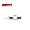 Carbon Fiber Car Double Flash Panel Decorative Sticker for Lexus GS 2006-2011,Left and Right Drive Universal, Double Flash Panel