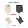For Toyota Camry 2017- Car Rear Child ISOFIX Switch Seat Safety Cover Assembly 2059200513, ISOFIX Assembly (Black), ISOFIX Assembly (Beige)