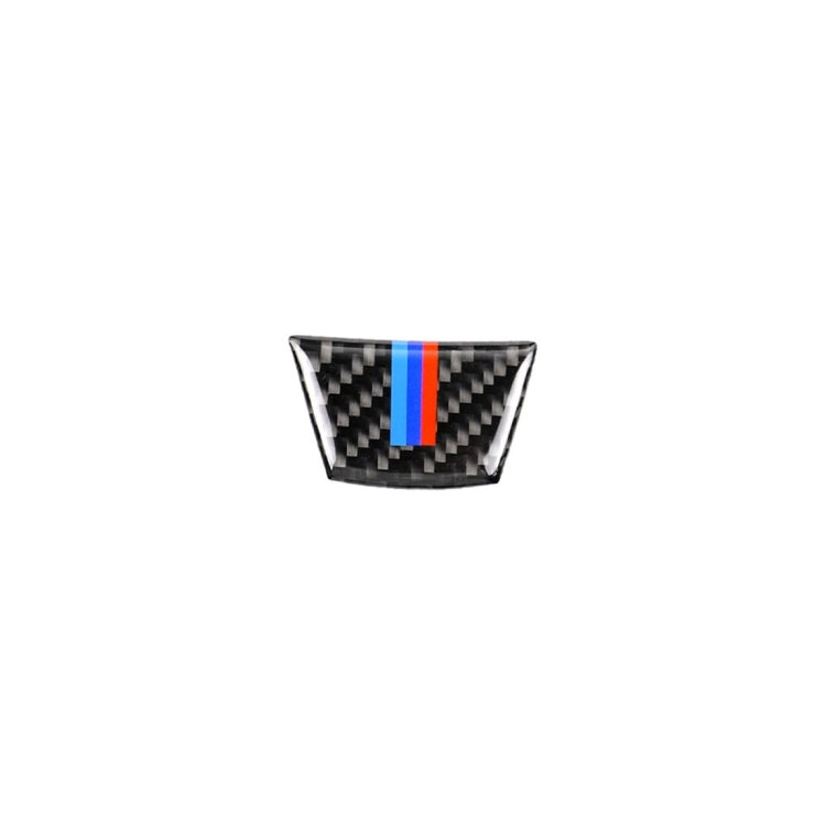 Little B Version Three Color Carbon Fiber Car Steering Wheel Decorative Sticker for BMW E90 2005-2012, Steering Wheel(Three Color,Little B Version)
