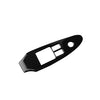 Car Carbon Fiber Main Driving Side Door Lift Control Decorative Sticker for Nissan 370Z Z34 2009-, Left Drive Low-configured, Main Driving Side Door Lift Control Left Drive
