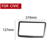 Car Carbon Fiber Small Storage Box Decorative Sticker for Honda Civic 8th Generation 2006-2011, Right Drive, Small Storage Box, Right Drive