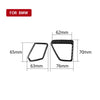Car Carbon Fiber Instrument Air Outlet Decorative Sticker for BMW 3 Series G20/G28/325Li/330d/335 2019-2020, Left Drive, Instrument Air Outlet, Left Drive