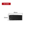 Car Carbon Fiber Solid Color Front Passenger Seat Side Storage Box Handle Decorative Sticker for Mercedes-Benz A Class 2013-2018/CLA 2013-2018/GLA 2015-2018, Left and Right Drive Universal, Solid Color Front Passenger Seat Side Storage Box Handle