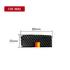 Car Carbon Fiber German Color Front Passenger Seat Side Storage Box Handle Decorative Sticker for Mercedes-Benz A Class 2013-2018/CLA 2013-2018/GLA 2015-2018, Left and Right Drive Universal, German Color Front Passenger Seat Side Storage Box Handle