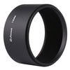 FITTEST 72mm Thread Type Straight Tube Full Metal Lens Hood Shade for Medium Telephoto Lens, 72mm