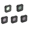 JSR KB Series MCUV+CPL+ND8+ND16+ND32 Lens Filter for GoPro HERO13 Black /12 Black /11 Black /10 Black /9 Black, 5-in-1