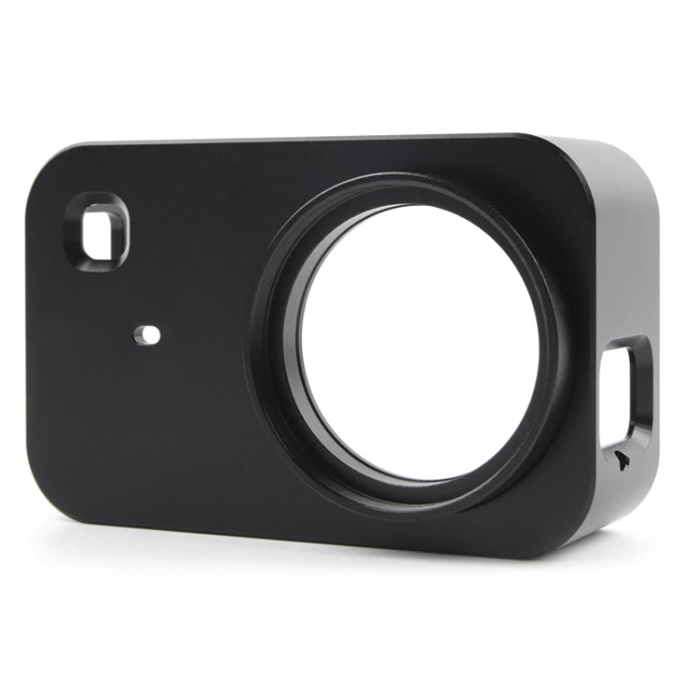 Housing Shell Aluminum Alloy Protective Cage with 37mm Filter Lens & Lens Cap & Screw for Xiaomi Mijia Small Camera