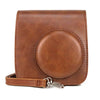 Retro Full Body PU Leather Case Camera  Bag with Strap for FUJIFILM instax mini 7+, For FUJIFILM instax mini 7+