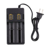 MS-282AX 2-Slot Lithium Battery Charger For 18650 / 26650 / 14500 /