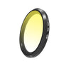 JSR Gradient Colored Lens Filter for Panasonic LUMIX LX10, Gradient Yellow Filter, Gradient Blue Filter, Gradient Smoke Filter, Gradient Orange Filter, Gradient Grey Filter, Gradient Green Filter, Gradient Purple Filter, Gradient Red Filter