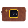 For Kodak Mini Shot2 C210 instax Full Body Camera PU Leather Case Bag with Strap, For Kodak Mini Shot2 C210