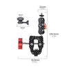 STARTRC Action Camera Universal Strong Clamp Mount, Strong Clamp Mount
