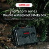STARTRC Waterproof EVA ABS Dual-layer Suitcase Storage Box For GoPro HERO12 Black /11 Black /10 Black /9 Black, For GoPro HERO12 Black /11 Black /10 Black /9 Black