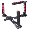 YELANGU D6-2 Rig I Multifunctional Handles Camera Shoulder Mount for DSLR Camera / Video Camera, D6-2 (Red)