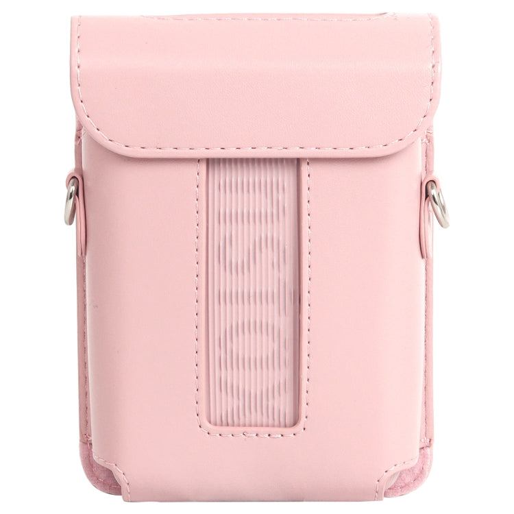 For FUJIFILM Instax mini Link 3 Full Body Leather Camera Case Bag with Strap
