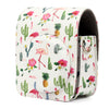 Flamingo Cactus Pattern PU Leather Protective Camera Case Bag For FUJIFILM Instax Mini90 Camera, Flamingo Cactus