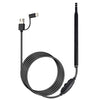 AN101 5.5mm Home Otoscope Three-in-One Ear Endoscope 30W HD Otoscope Visual Ear Picking Otoscope, 30W